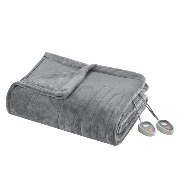 Beautyrest Heated Plush Blanket & Reviews Wayfair.ca